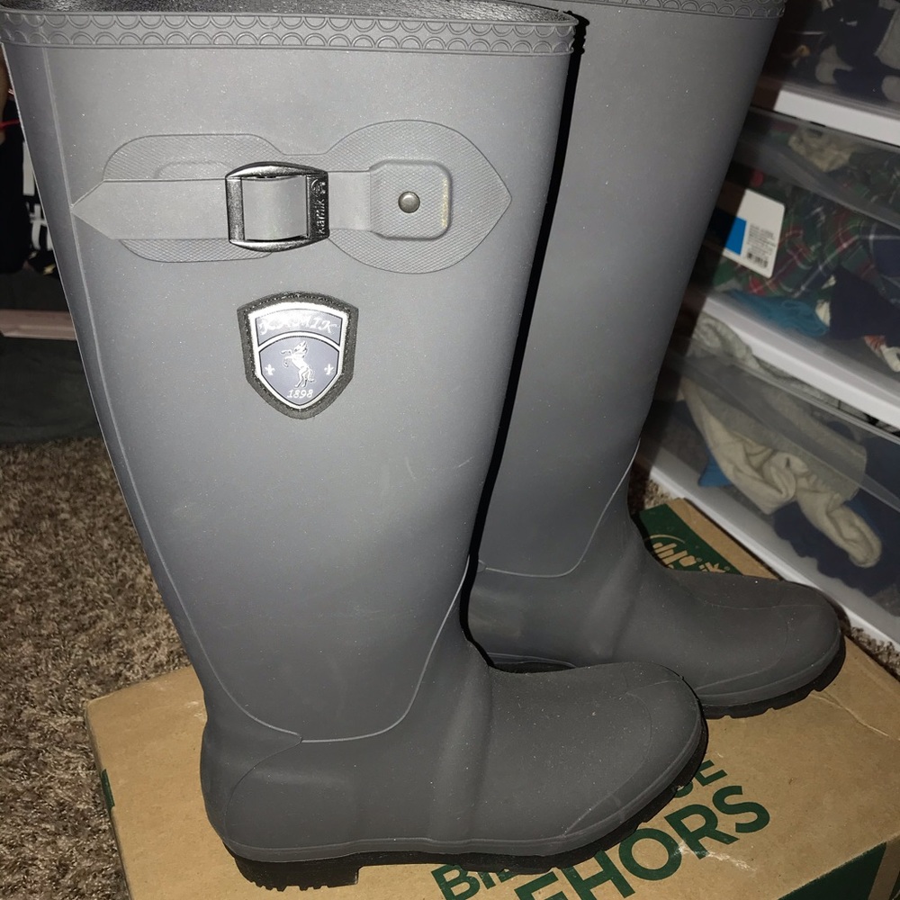 Raining boots
